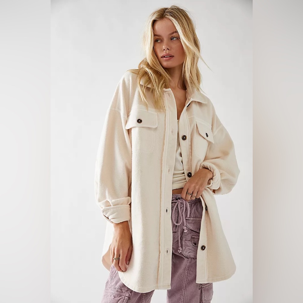 FREE PEOPLE • Ruby Jacket • Champagne Dreams • Medium
